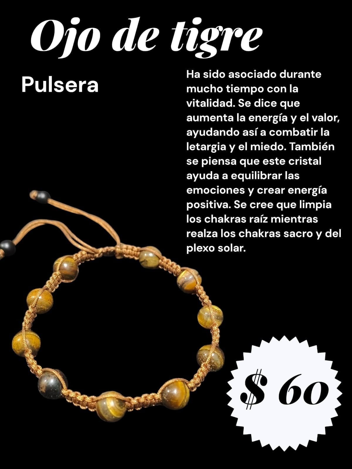 Ojo de Tigre — Vitalidad y valor
