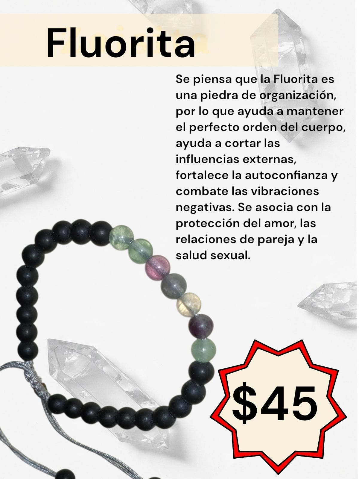 Fluorita — Multicolor · Equilibrio mental